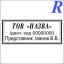 Макет штапу ТОВ 6-4 (50*20 мм)