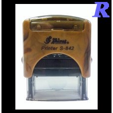 ОСНАСТКА ПЛАСТИКОВА ДЛЯ ШТАМПА 14*38 ММ S-842