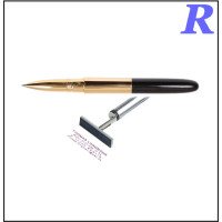 РУЧКА ROLLERBALL З ШТАМПОМ, ЗОЛОТИЙ КОРПУС