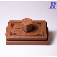 Флеш оснастка, Flash stamp 74*47 мм 3д друк