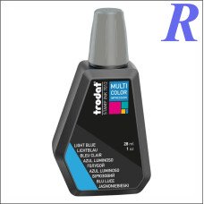 Краска бирюзовая (светло-синяя) Trodat (7012) 28 ml